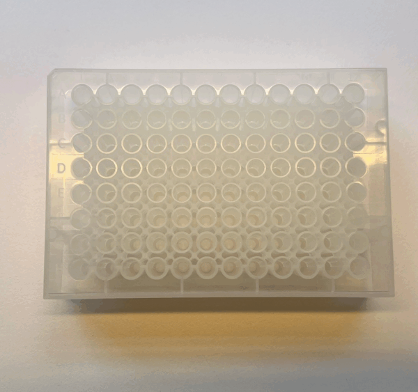 96-Well Collection Plate, 2,2 mL Deep Well U bottom 10/Pack