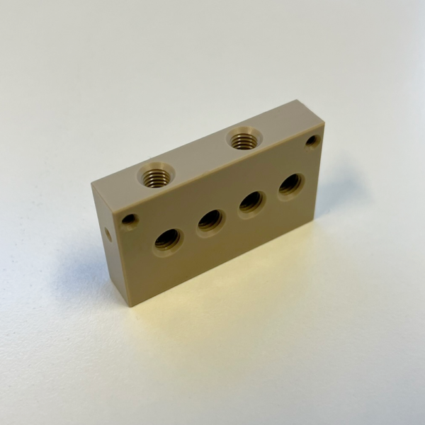 Peek manifold 2 to 4 Burkert